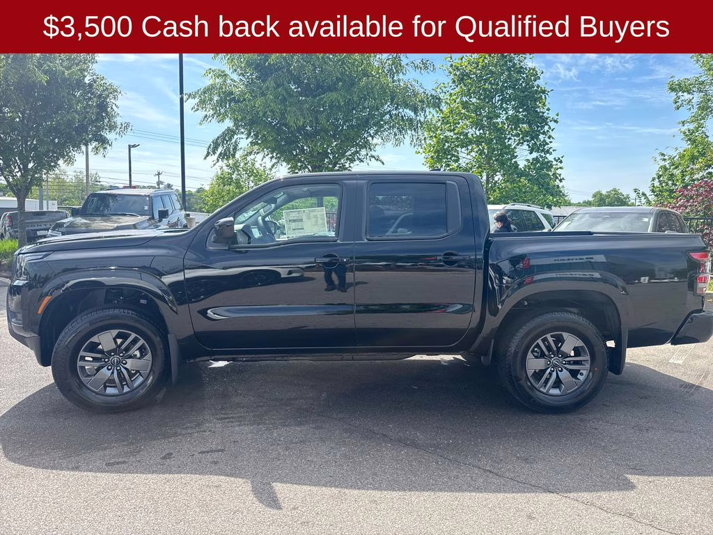 2026 Super Black Nissan Frontier SV 4X4 Truck