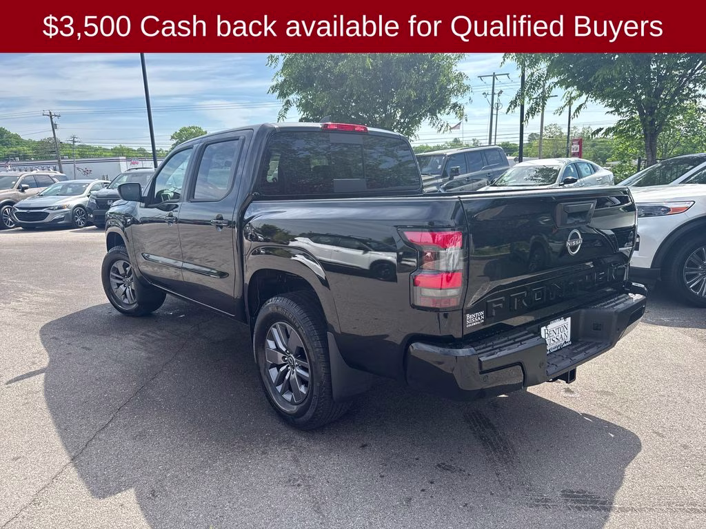 2026 Super Black Nissan Frontier SV 4X4 Truck
