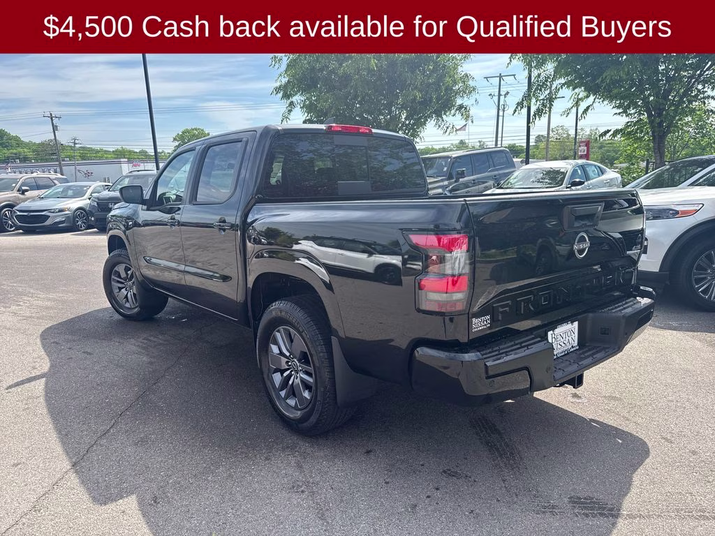 2026 Super Black Nissan Frontier SV 4X4 Truck