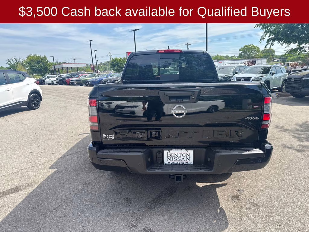 2026 Super Black Nissan Frontier SV 4X4 Truck