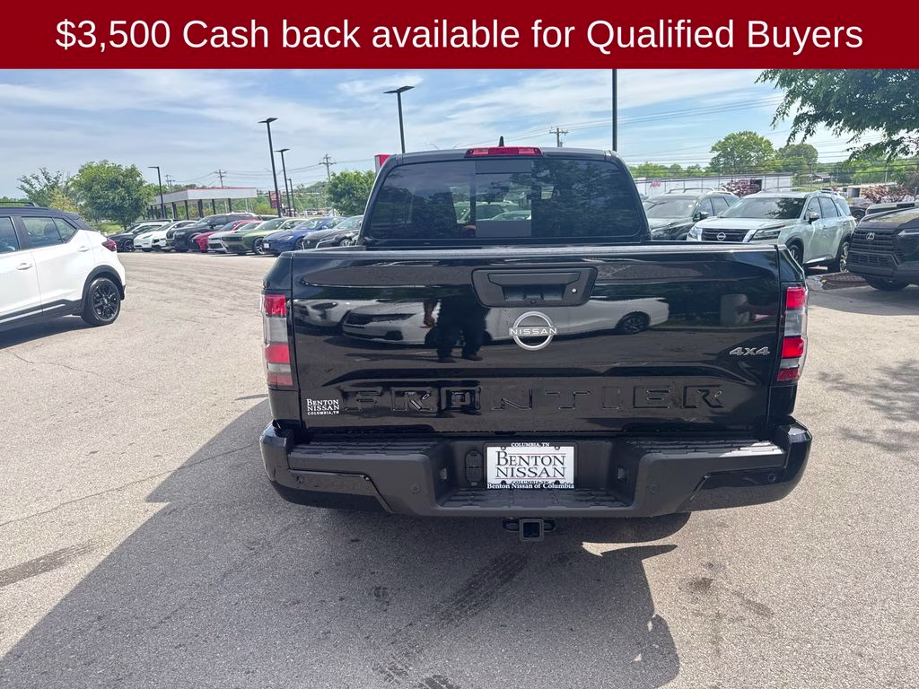 2026 Super Black Nissan Frontier SV 4X4 Truck