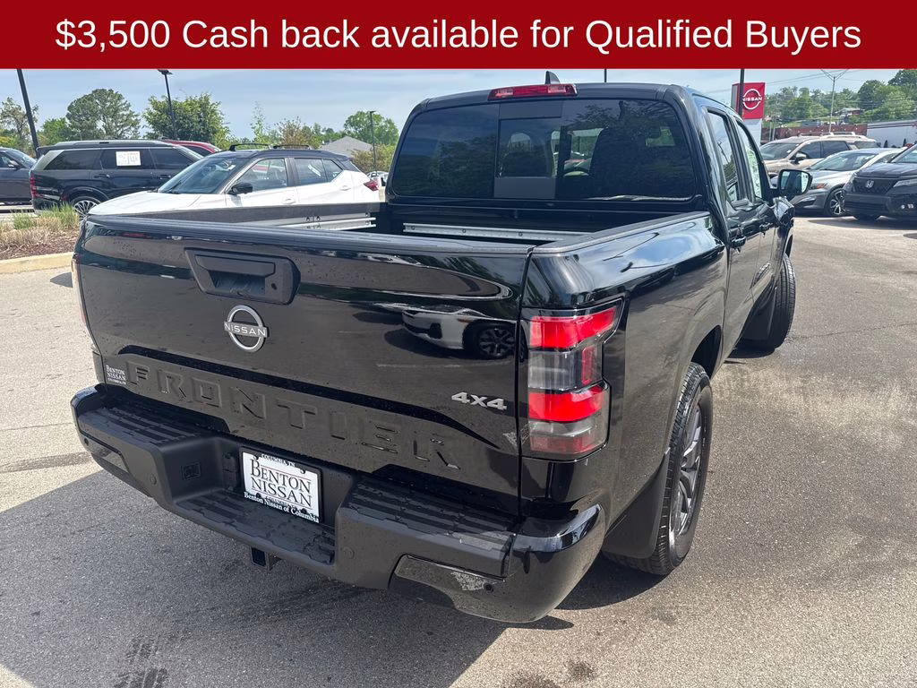 2026 Super Black Nissan Frontier SV 4X4 Truck