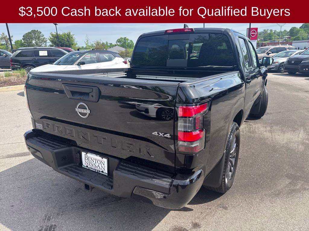 2026 Super Black Nissan Frontier SV 4X4 Truck