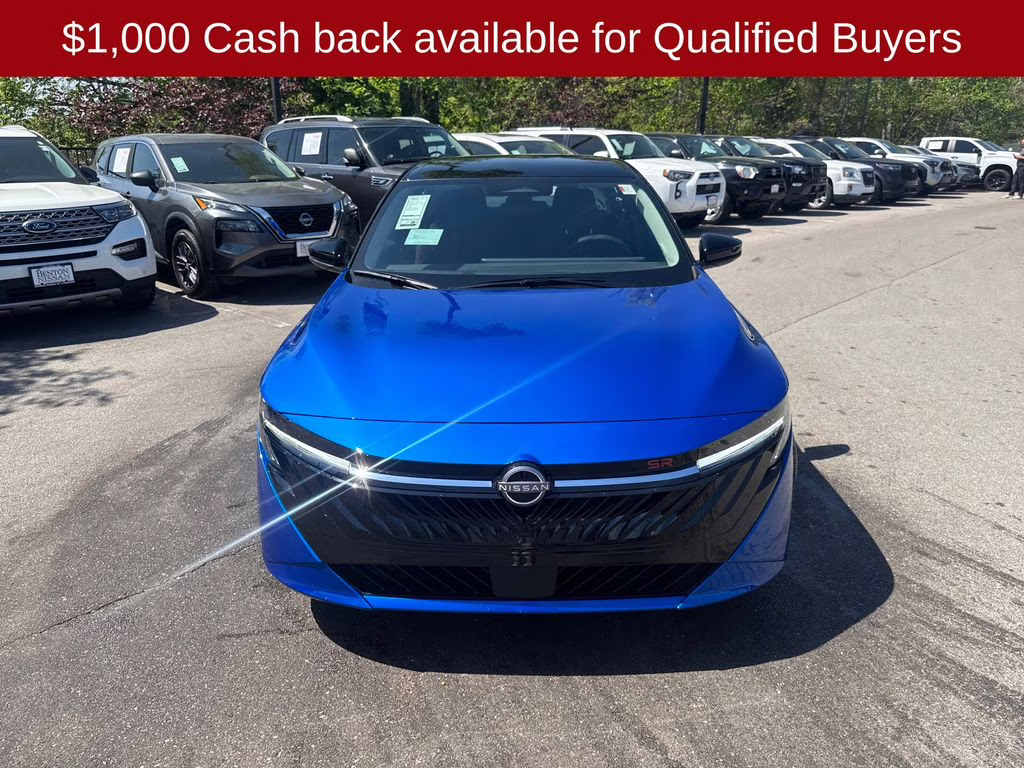 2026 Bluestone Pearl/Super Blk Nissan Sentra SR FWD Sedan