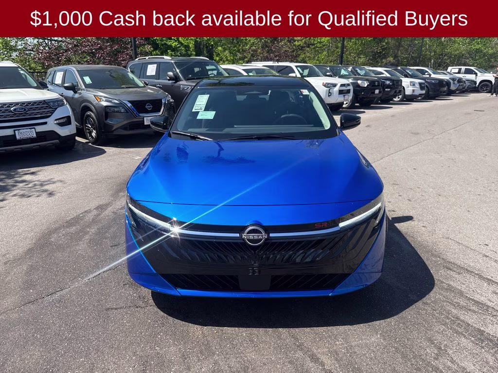 2026 Bluestone Pearl/Super Blk Nissan Sentra SR FWD Sedan