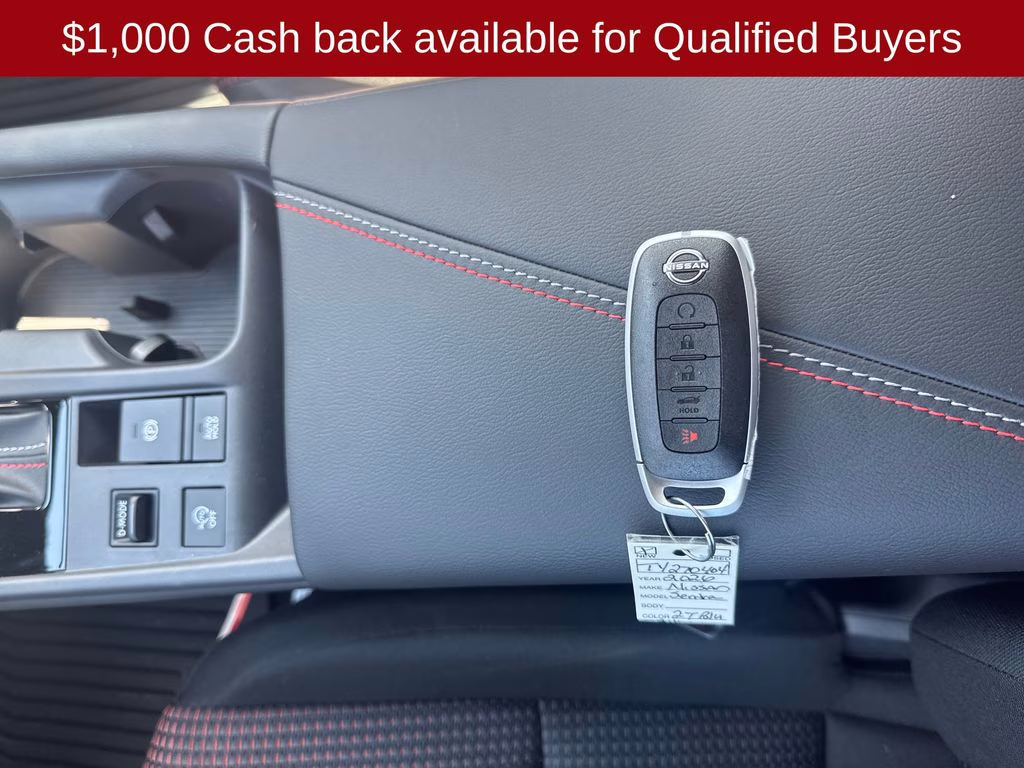 2026 Bluestone Pearl/Super Blk Nissan Sentra SR FWD Sedan