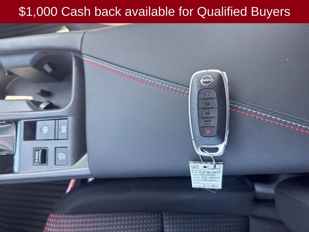2026 Bluestone Pearl/Super Blk Nissan Sentra SR FWD Sedan