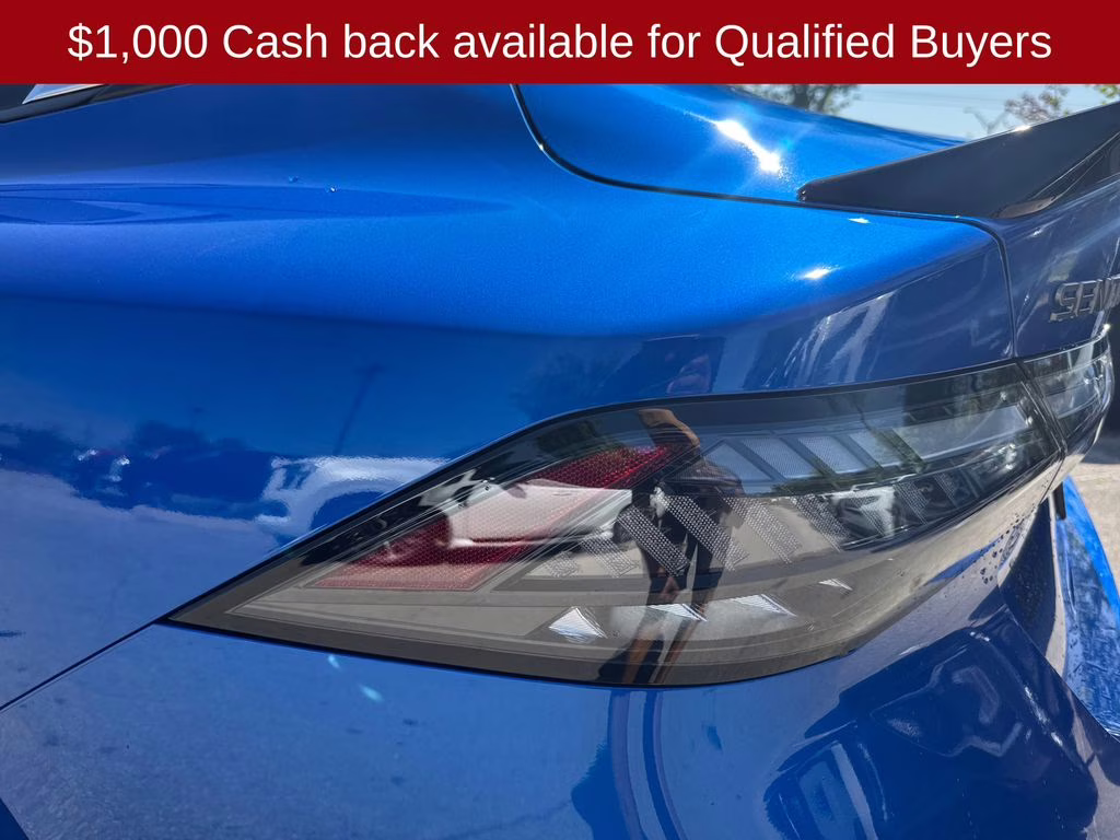 2026 Bluestone Pearl/Super Blk Nissan Sentra SR FWD Sedan