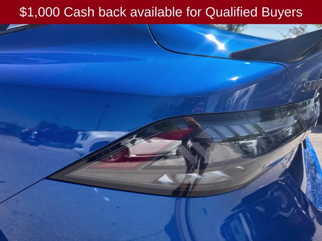 2026 Bluestone Pearl/Super Blk Nissan Sentra SR FWD Sedan