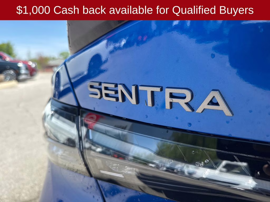 2026 Bluestone Pearl/Super Blk Nissan Sentra SR FWD Sedan