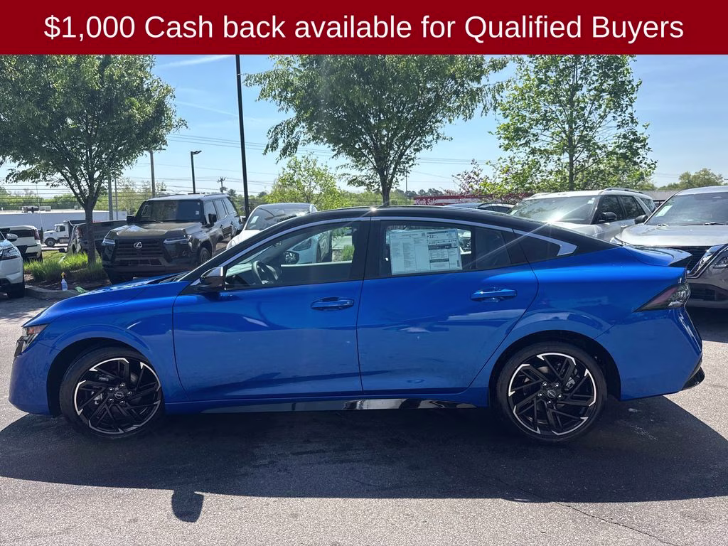 2026 Bluestone Pearl/Super Blk Nissan Sentra SR FWD Sedan