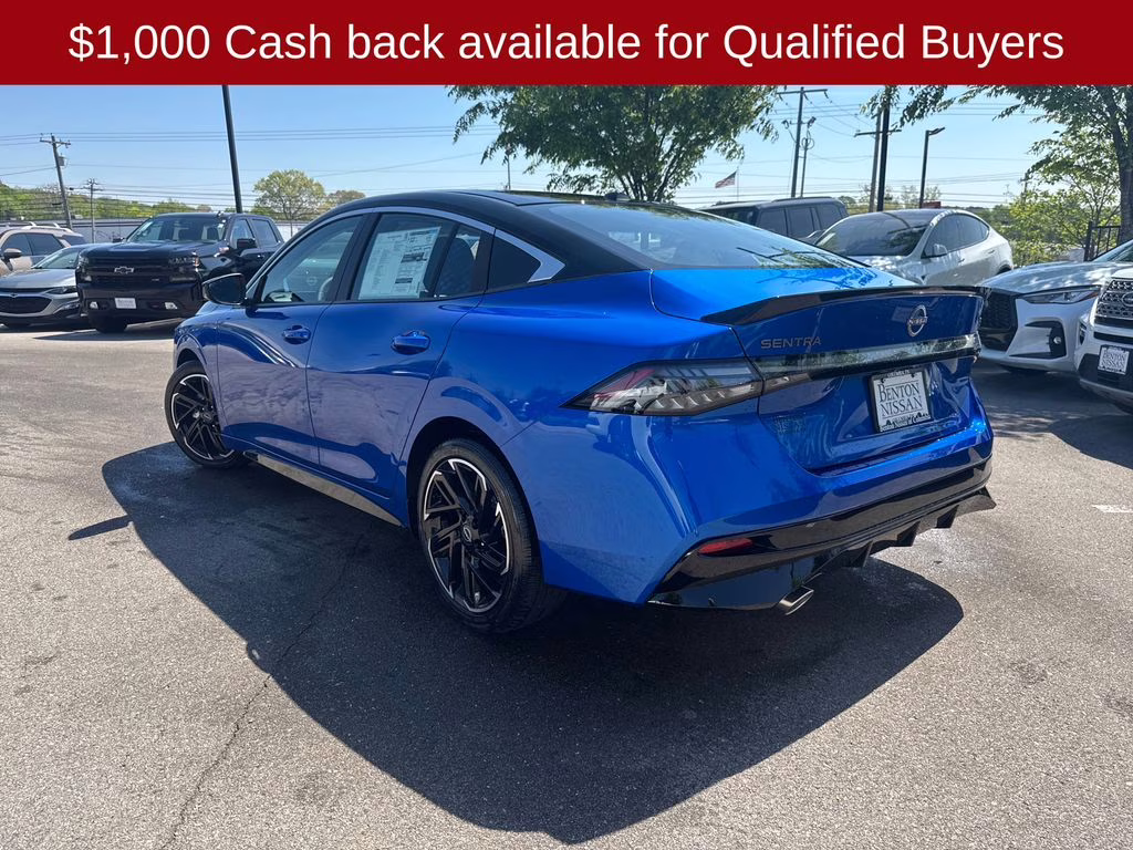 2026 Bluestone Pearl/Super Blk Nissan Sentra SR FWD Sedan