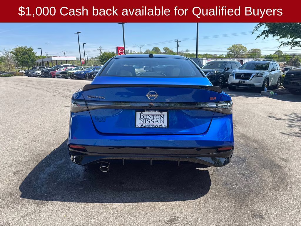 2026 Bluestone Pearl/Super Blk Nissan Sentra SR FWD Sedan
