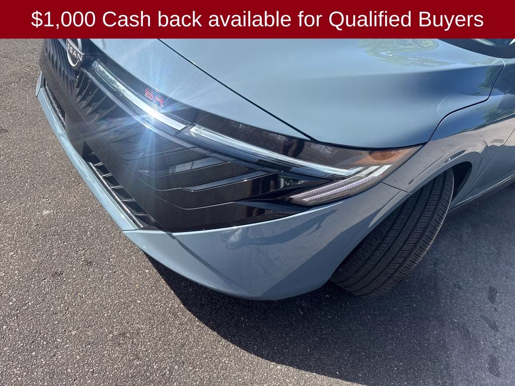 2026 Atlantic Gray Metallic Nissan Sentra SR FWD Sedan