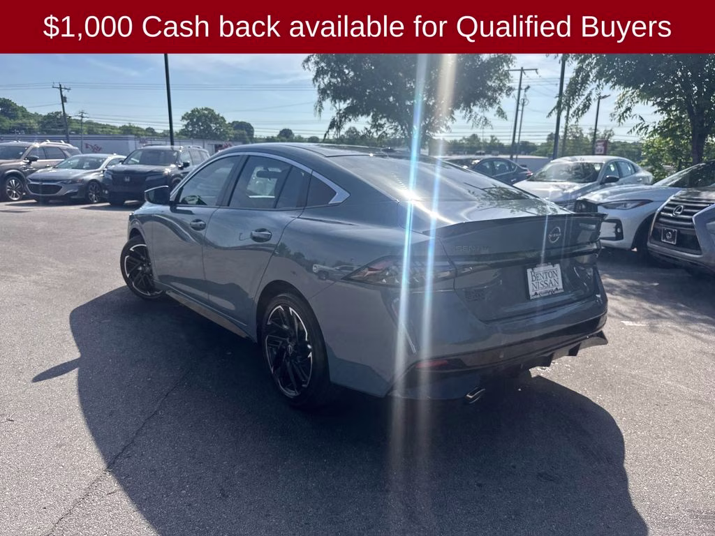 2026 Atlantic Gray Metallic Nissan Sentra SR FWD Sedan