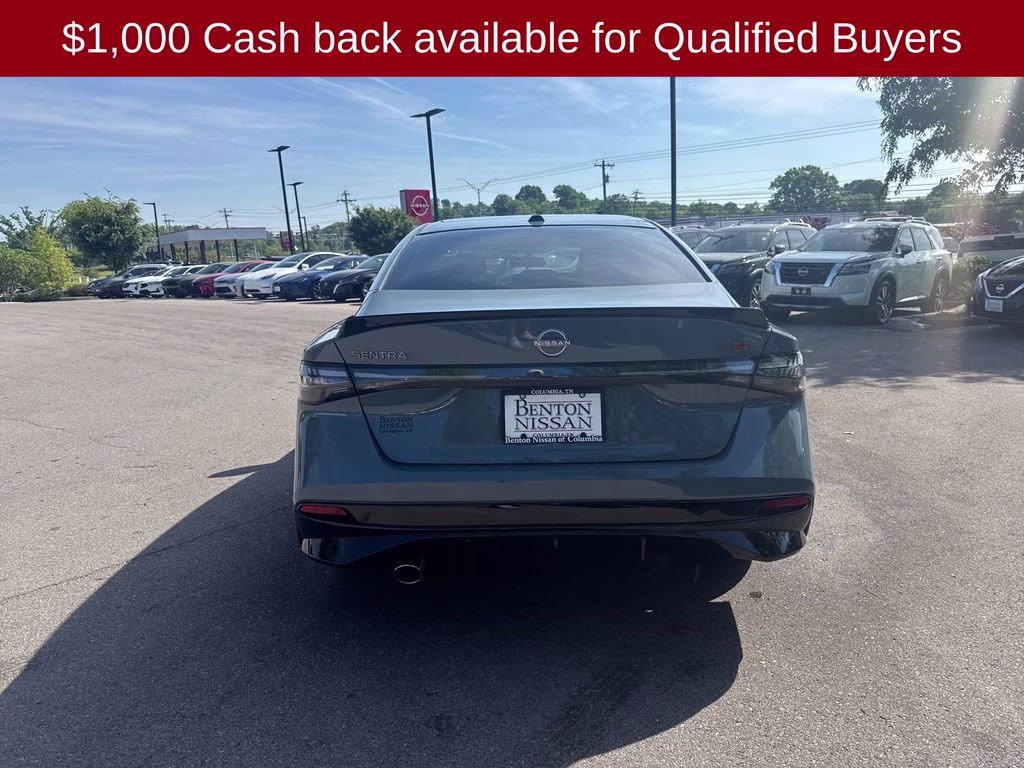 2026 Atlantic Gray Metallic Nissan Sentra SR FWD Sedan