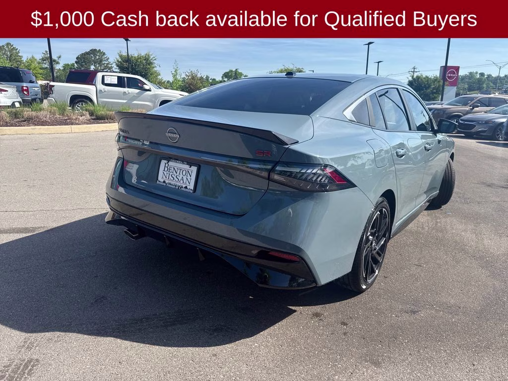 2026 Atlantic Gray Metallic Nissan Sentra SR FWD Sedan