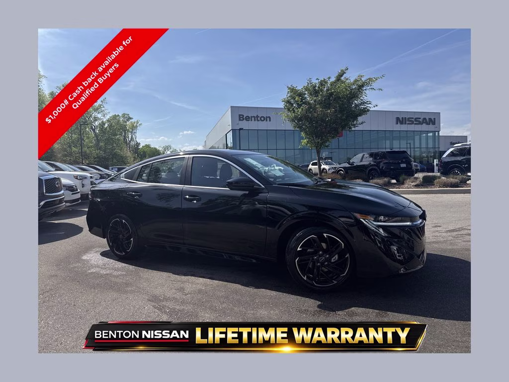 2026 Super Black Nissan Sentra SR FWD Sedan