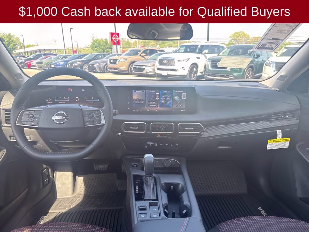 2026 Super Black Nissan Sentra SR FWD Sedan