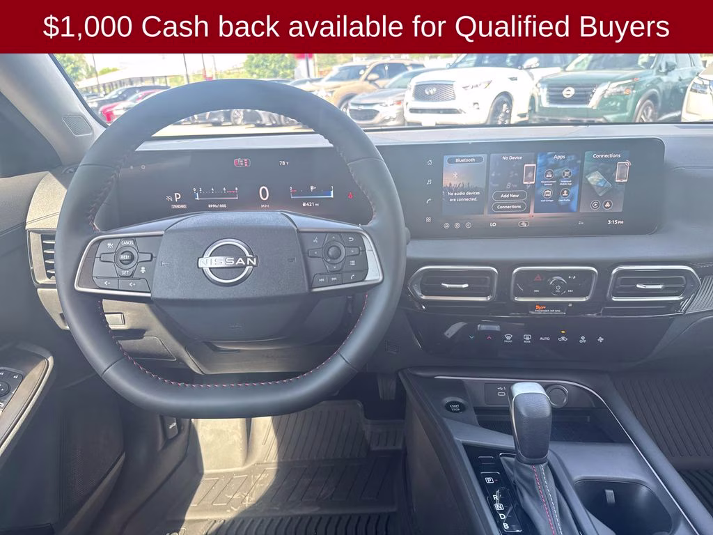 2026 Super Black Nissan Sentra SR FWD Sedan