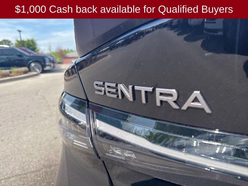 2026 Super Black Nissan Sentra SR FWD Sedan