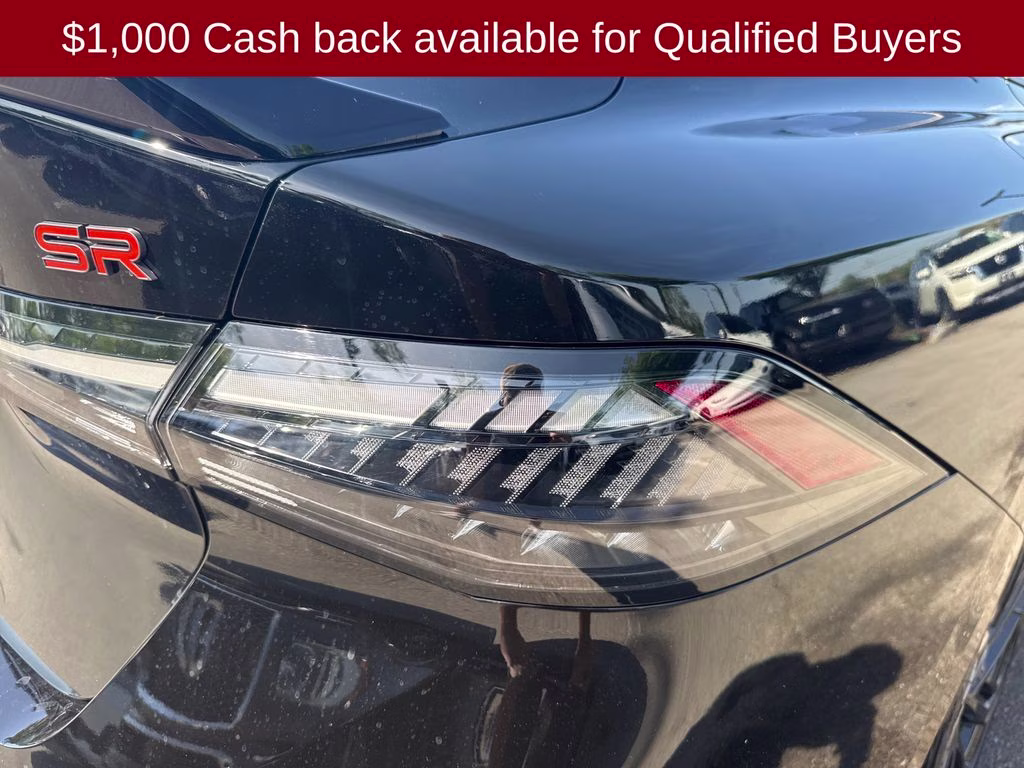 2026 Super Black Nissan Sentra SR FWD Sedan