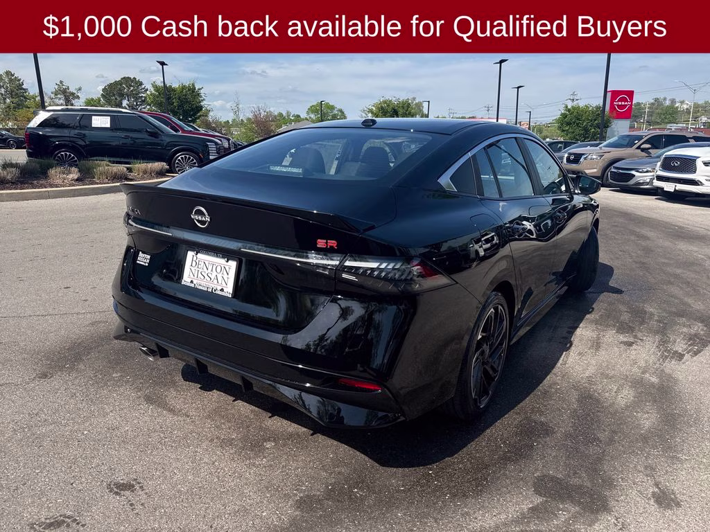2026 Super Black Nissan Sentra SR FWD Sedan