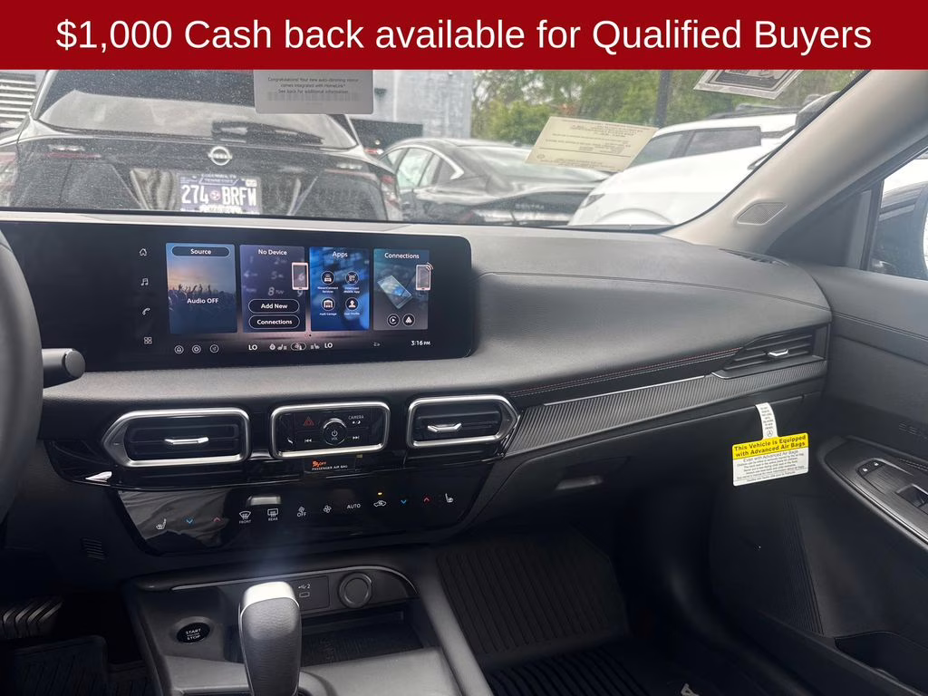 2026 Atlantic Gray Metallic Nissan Sentra SR FWD Sedan