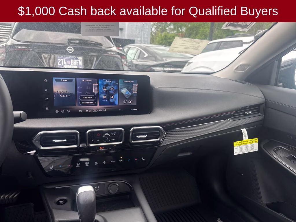 2026 Atlantic Gray Metallic Nissan Sentra SR FWD Sedan