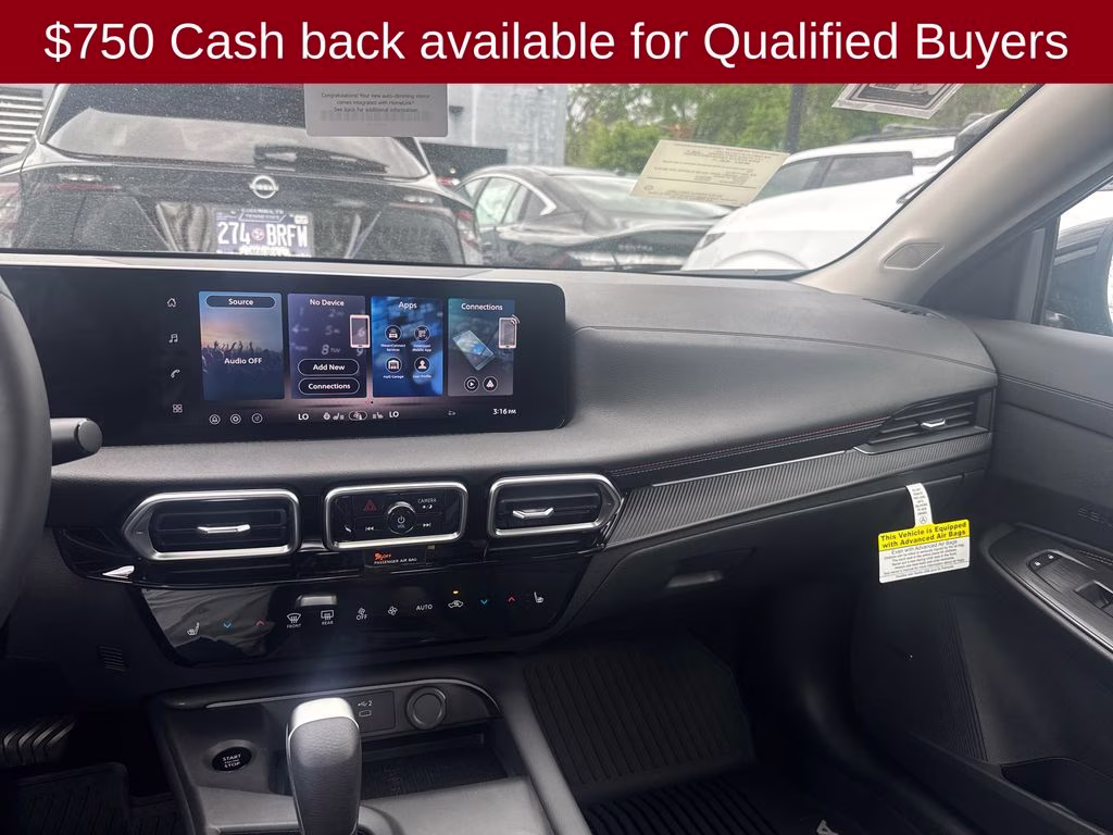 2026 Atlantic Gray Metallic Nissan Sentra SR FWD Sedan