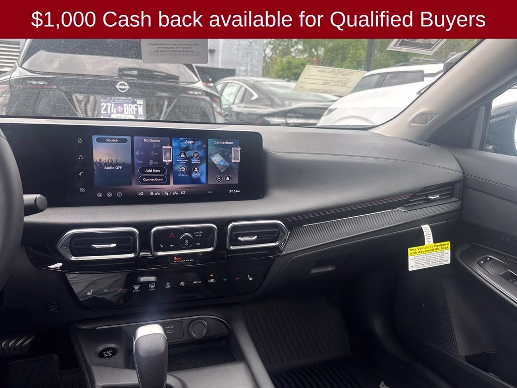 2026 Atlantic Gray Metallic Nissan Sentra SR FWD Sedan