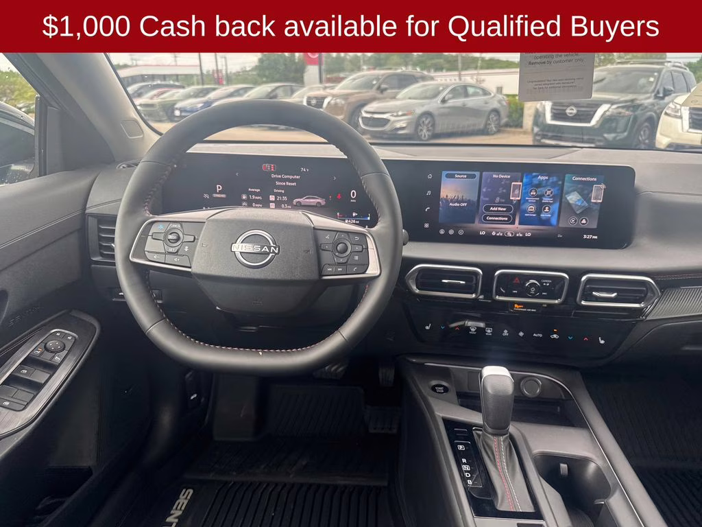 2026 Atlantic Gray Metallic Nissan Sentra SR FWD Sedan