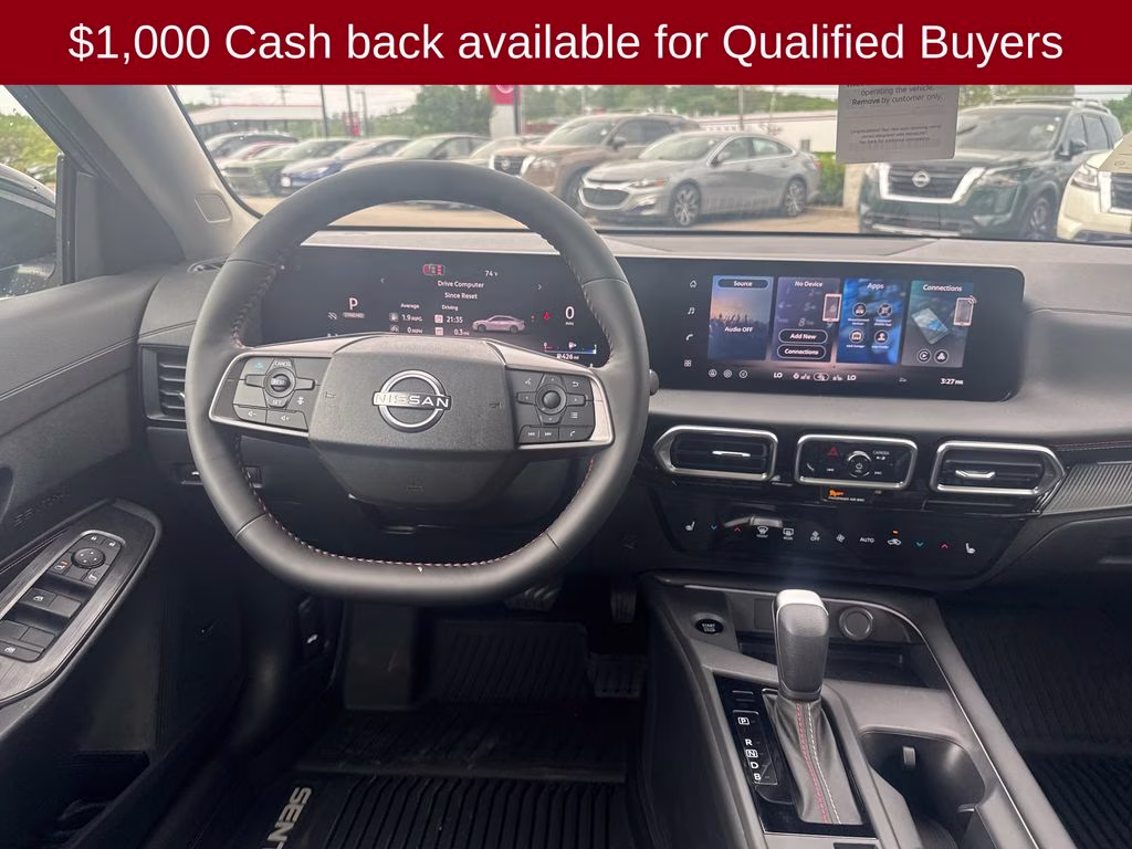 2026 Atlantic Gray Metallic Nissan Sentra SR FWD Sedan