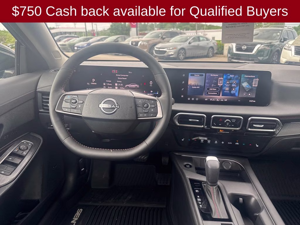 2026 Atlantic Gray Metallic Nissan Sentra SR FWD Sedan