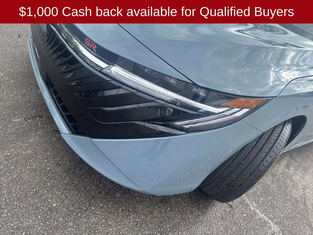 2026 Atlantic Gray Metallic Nissan Sentra SR FWD Sedan