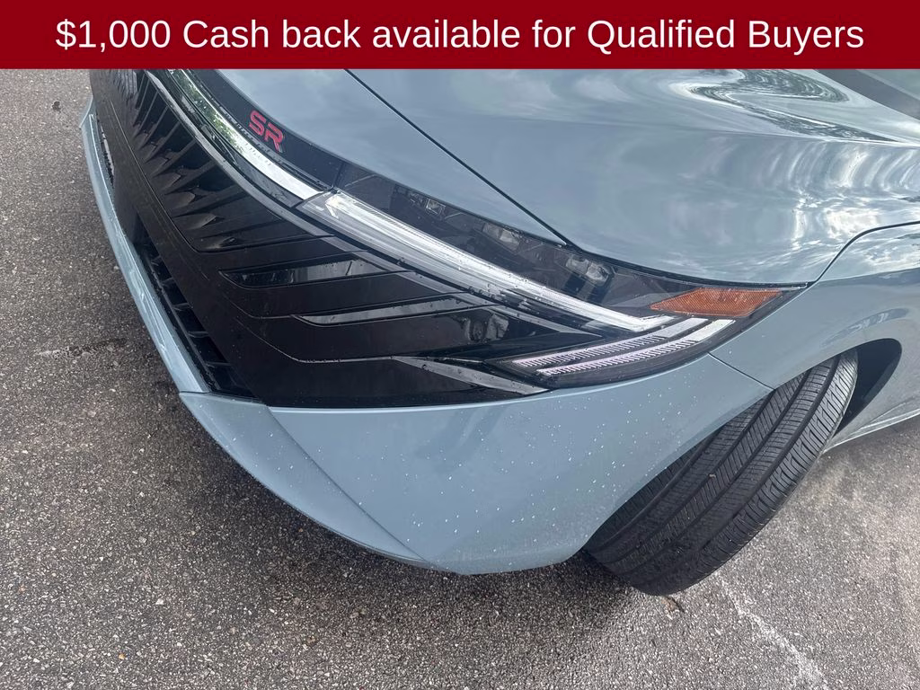 2026 Atlantic Gray Metallic Nissan Sentra SR FWD Sedan