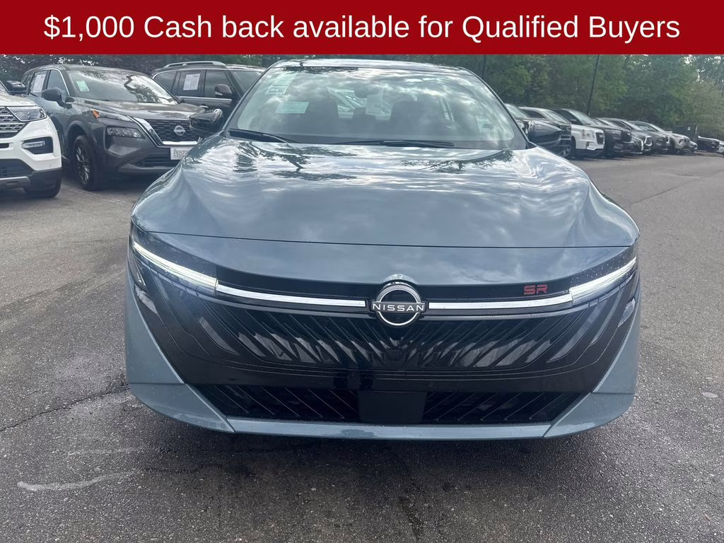 2026 Atlantic Gray Metallic Nissan Sentra SR FWD Sedan