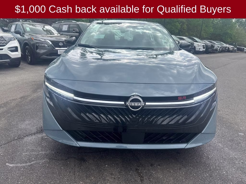 2026 Atlantic Gray Metallic Nissan Sentra SR FWD Sedan