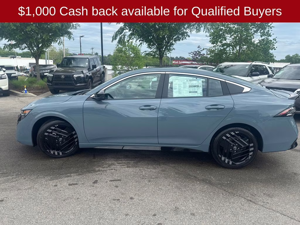 2026 Atlantic Gray Metallic Nissan Sentra SR FWD Sedan