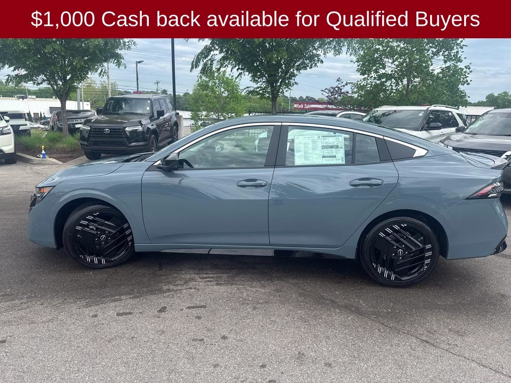 2026 Atlantic Gray Metallic Nissan Sentra SR FWD Sedan