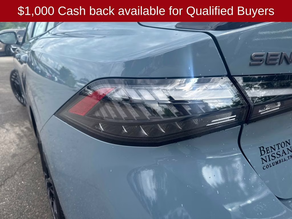 2026 Atlantic Gray Metallic Nissan Sentra SR FWD Sedan