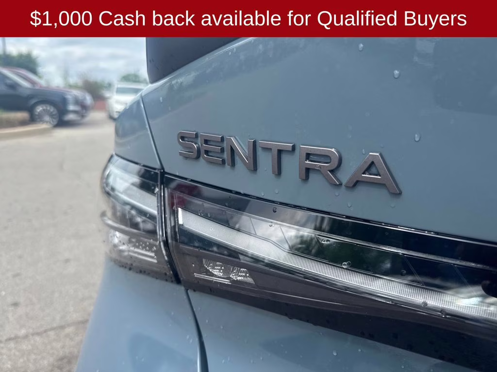 2026 Atlantic Gray Metallic Nissan Sentra SR FWD Sedan