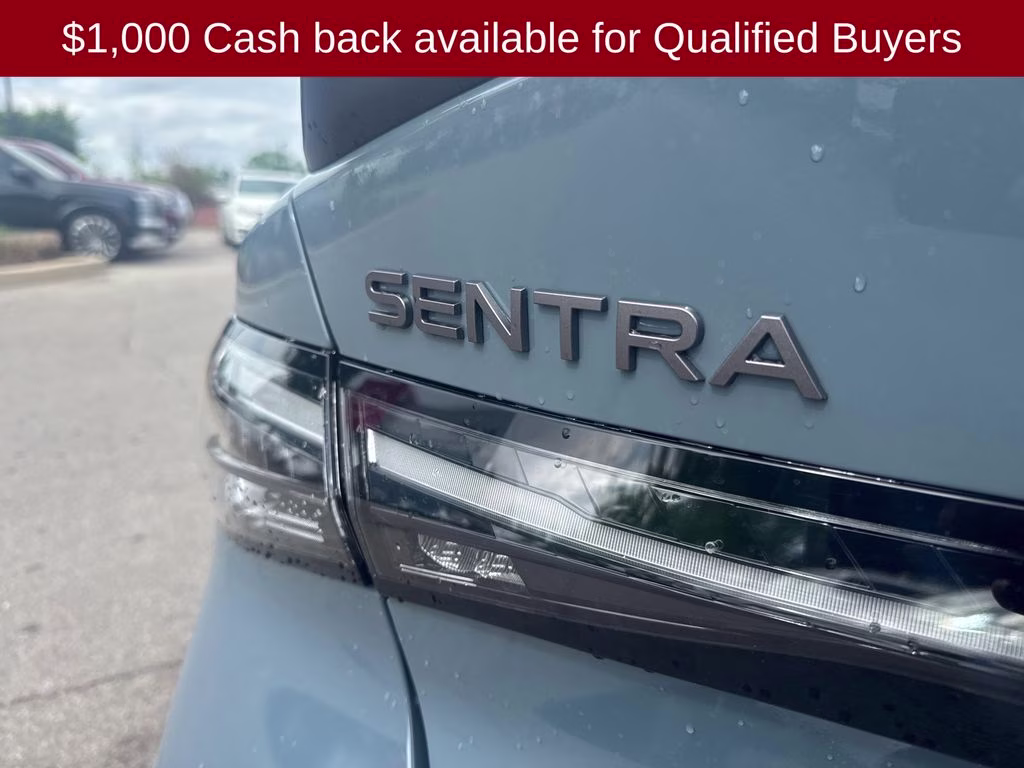 2026 Atlantic Gray Metallic Nissan Sentra SR FWD Sedan