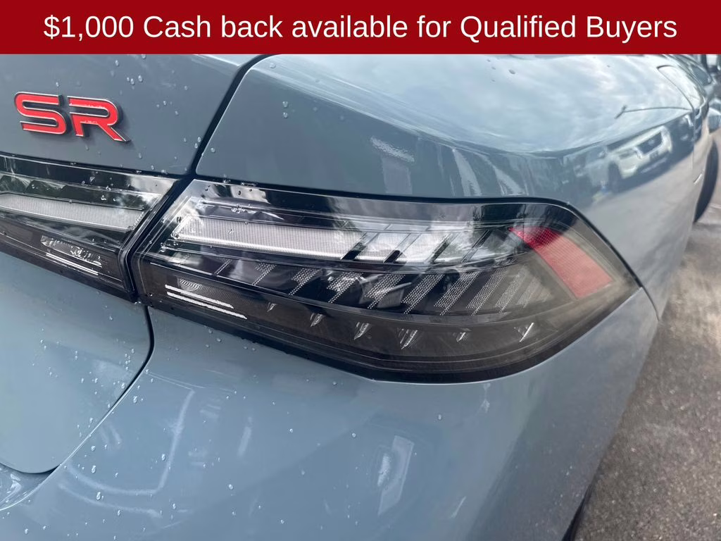2026 Atlantic Gray Metallic Nissan Sentra SR FWD Sedan
