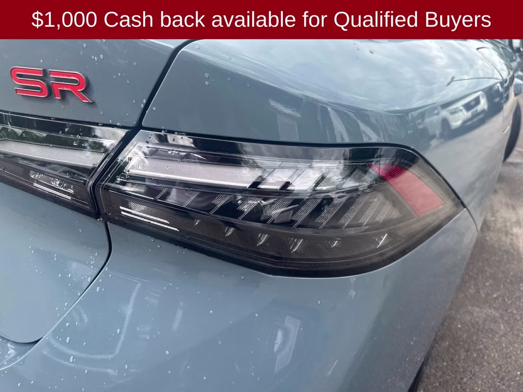 2026 Atlantic Gray Metallic Nissan Sentra SR FWD Sedan