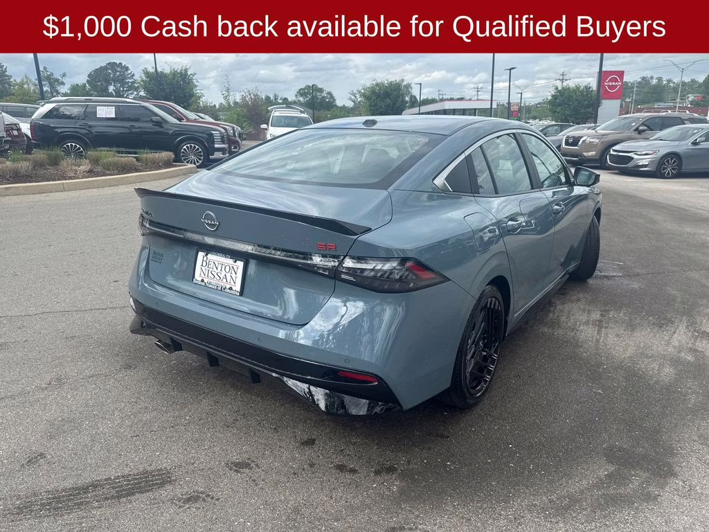 2026 Atlantic Gray Metallic Nissan Sentra SR FWD Sedan