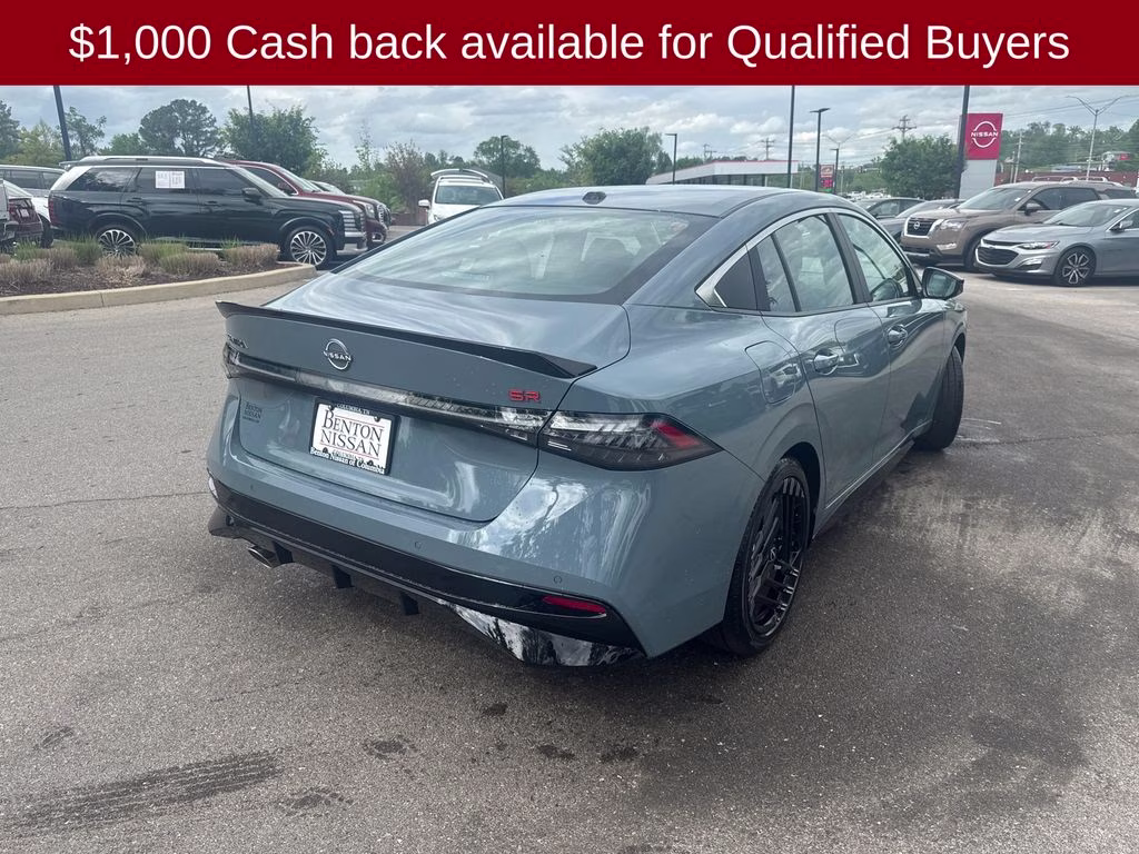 2026 Atlantic Gray Metallic Nissan Sentra SR FWD Sedan