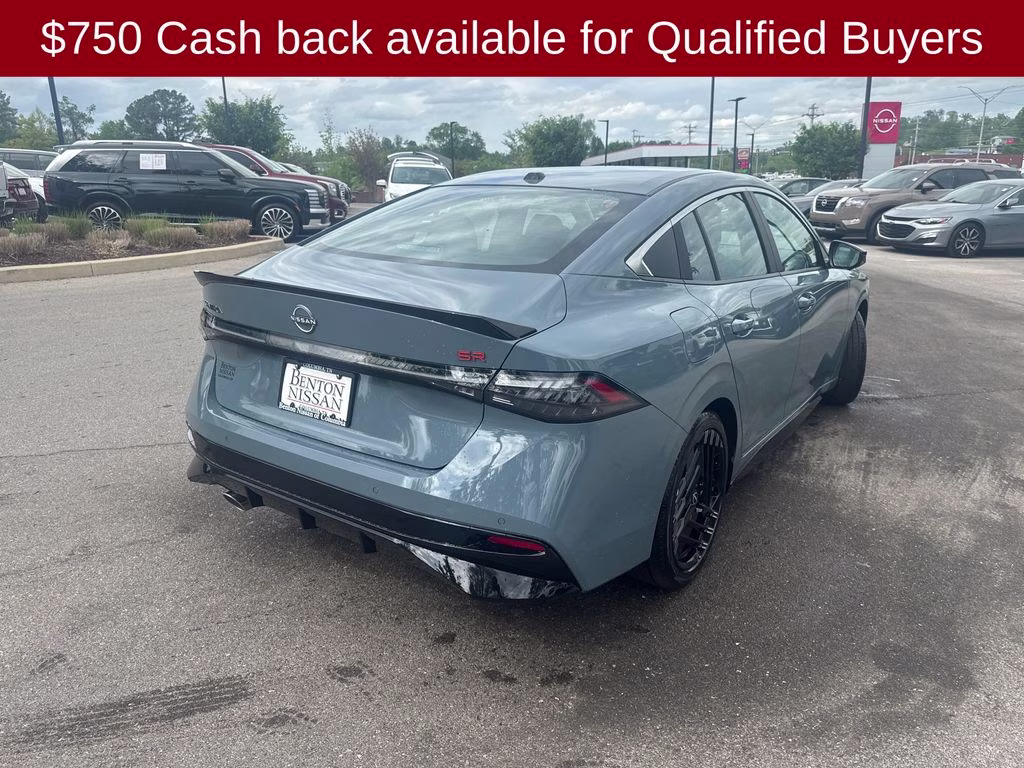 2026 Atlantic Gray Metallic Nissan Sentra SR FWD Sedan