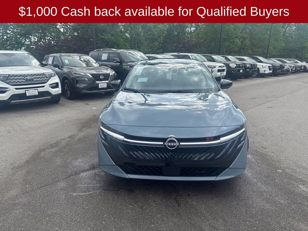 2026 Atlantic Gray Metallic Nissan Sentra SR FWD Sedan