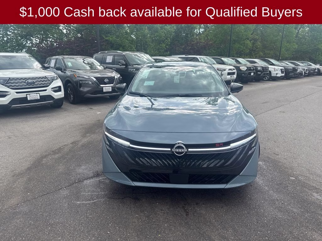 2026 Atlantic Gray Metallic Nissan Sentra SR FWD Sedan